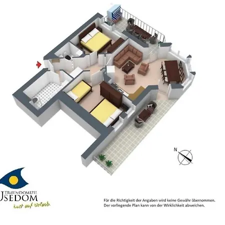 Dünen-residenz B 05 Apartment *